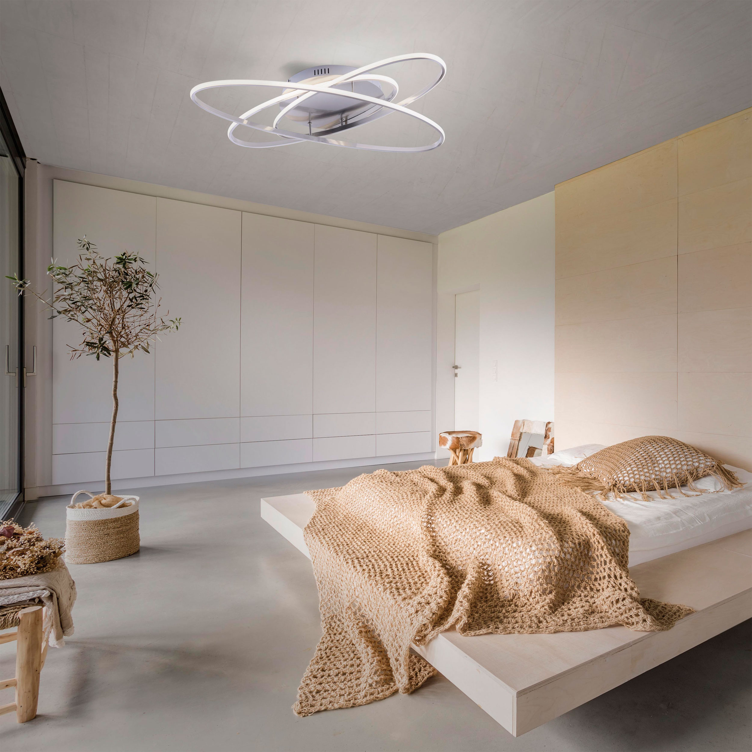 JUST LIGHT.LED-Deckenleuchte 3flg