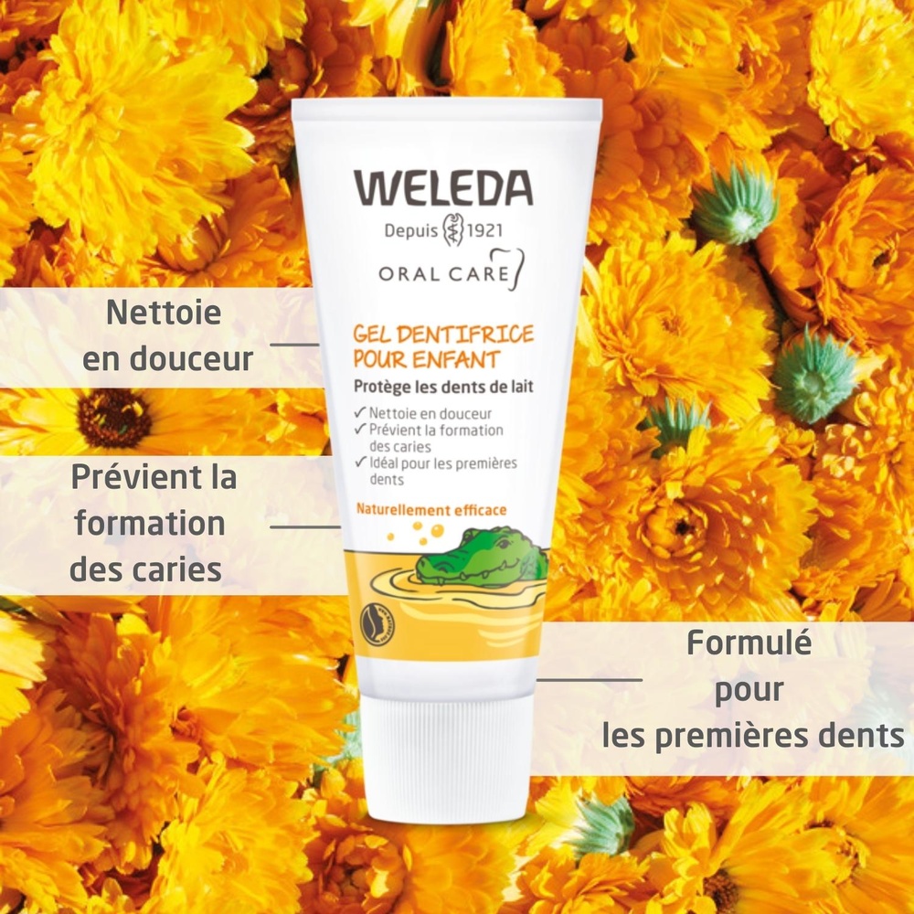 WELEDA Gel dentifrice pour Enfant - 50 ml Dentaires