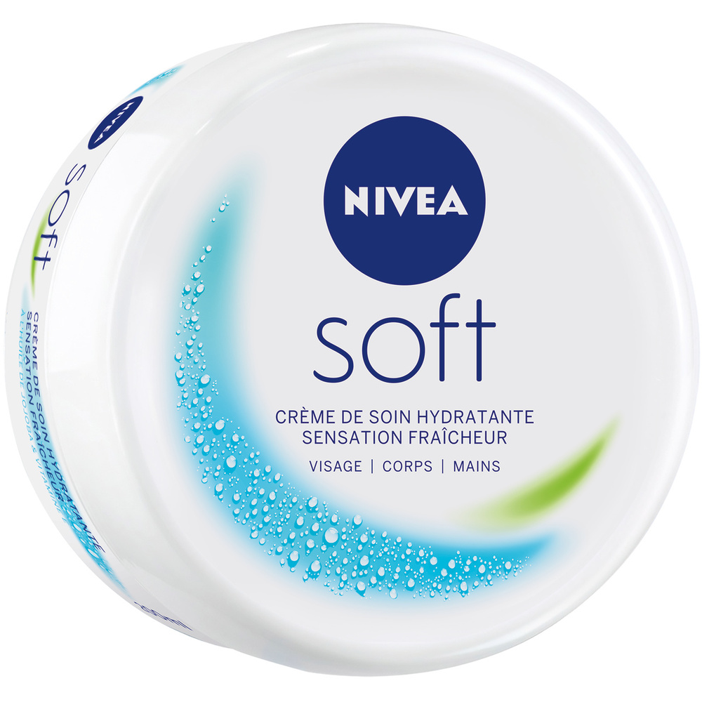nivea SOFT - Crème visage corps et mains Multi-usage Hydratante