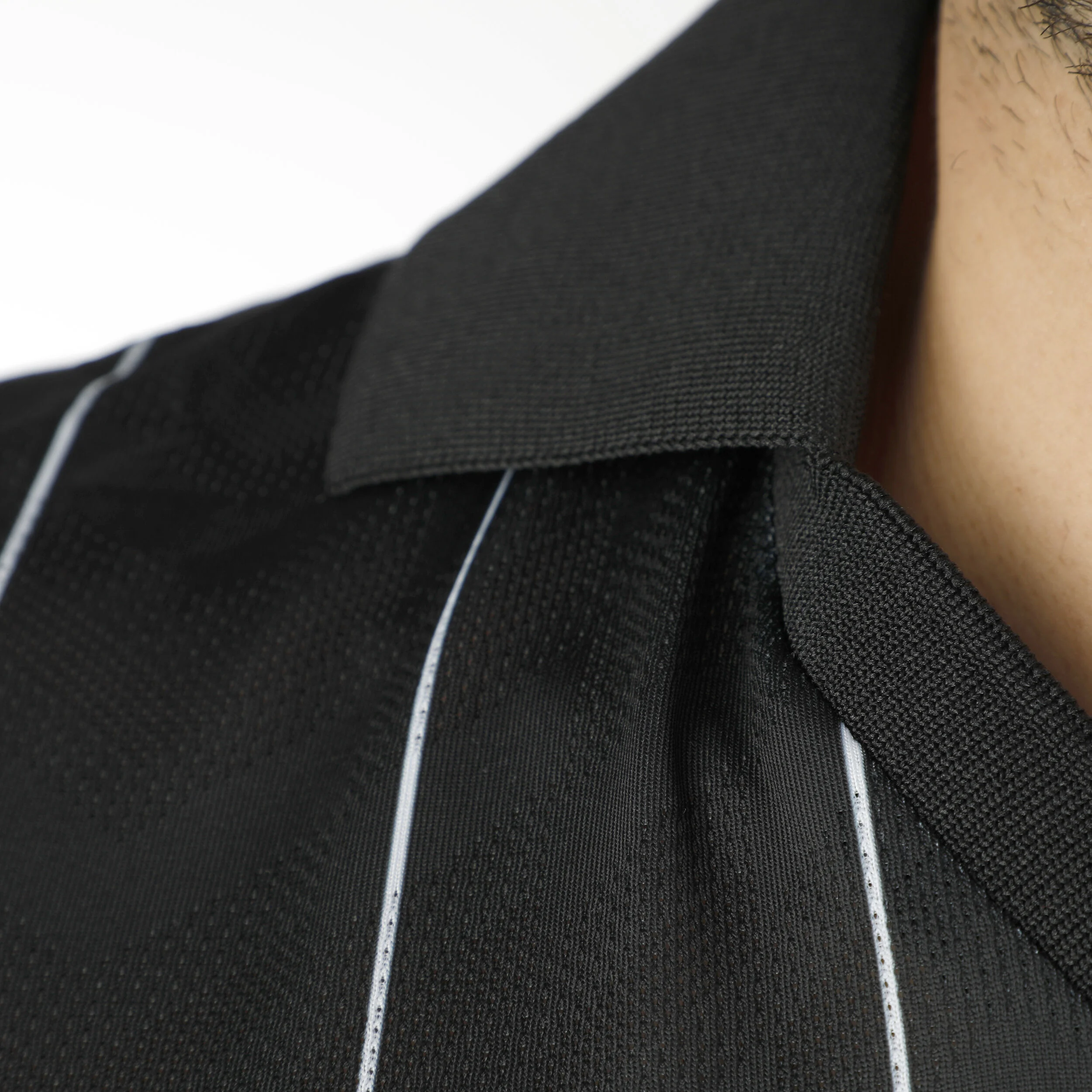Stripes Polo Special Edition Herren - Schwarz, Weiß