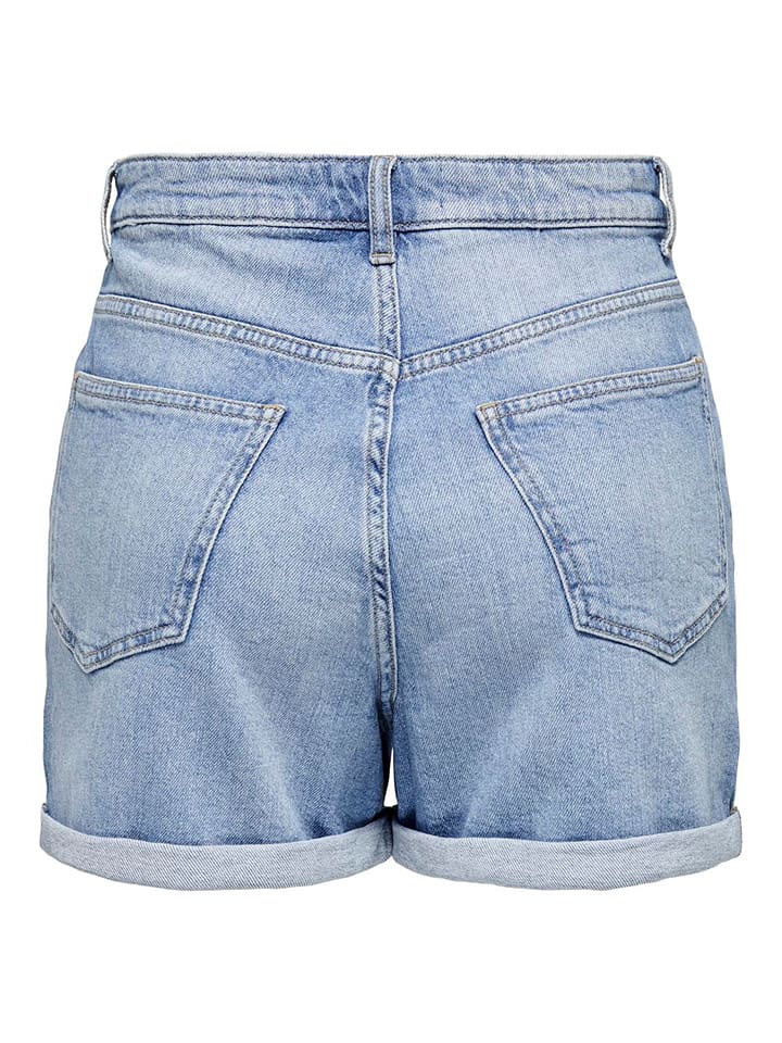 ONLY Jeans-Shorts in Hellblau günstig kaufen