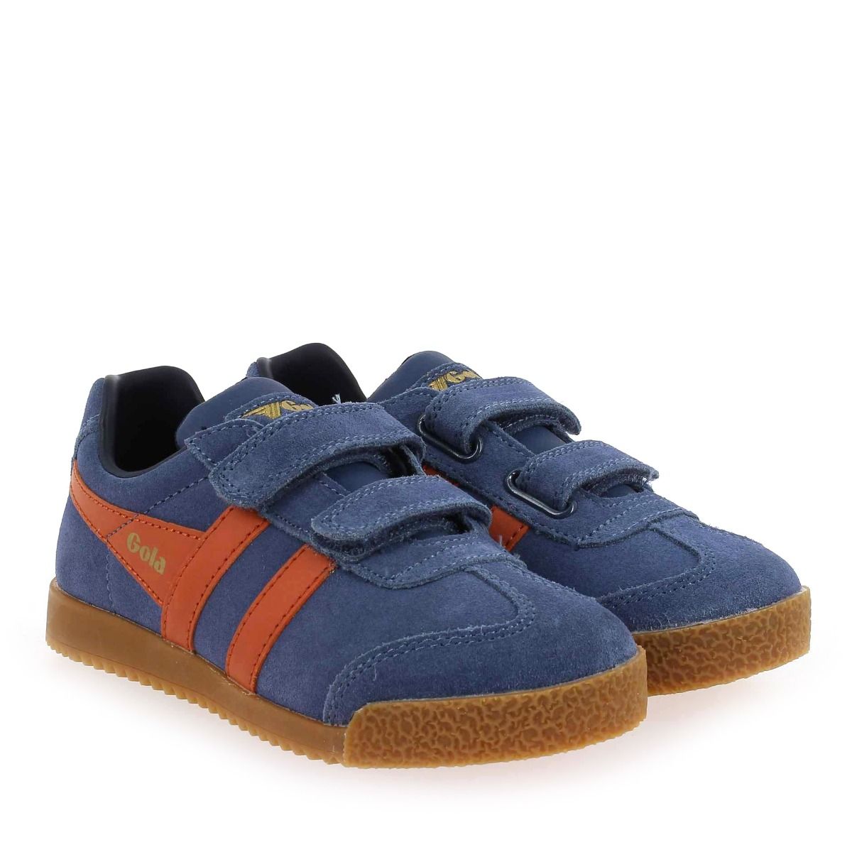 Gola  HARRIER VELCRO CKA192 - bleu orange