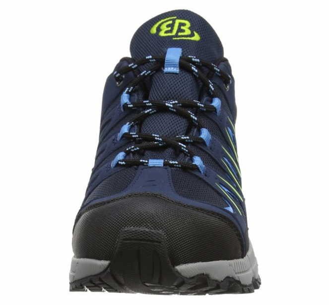 BRÜTTING Trekkingschuhe blau marine/blau/lemon