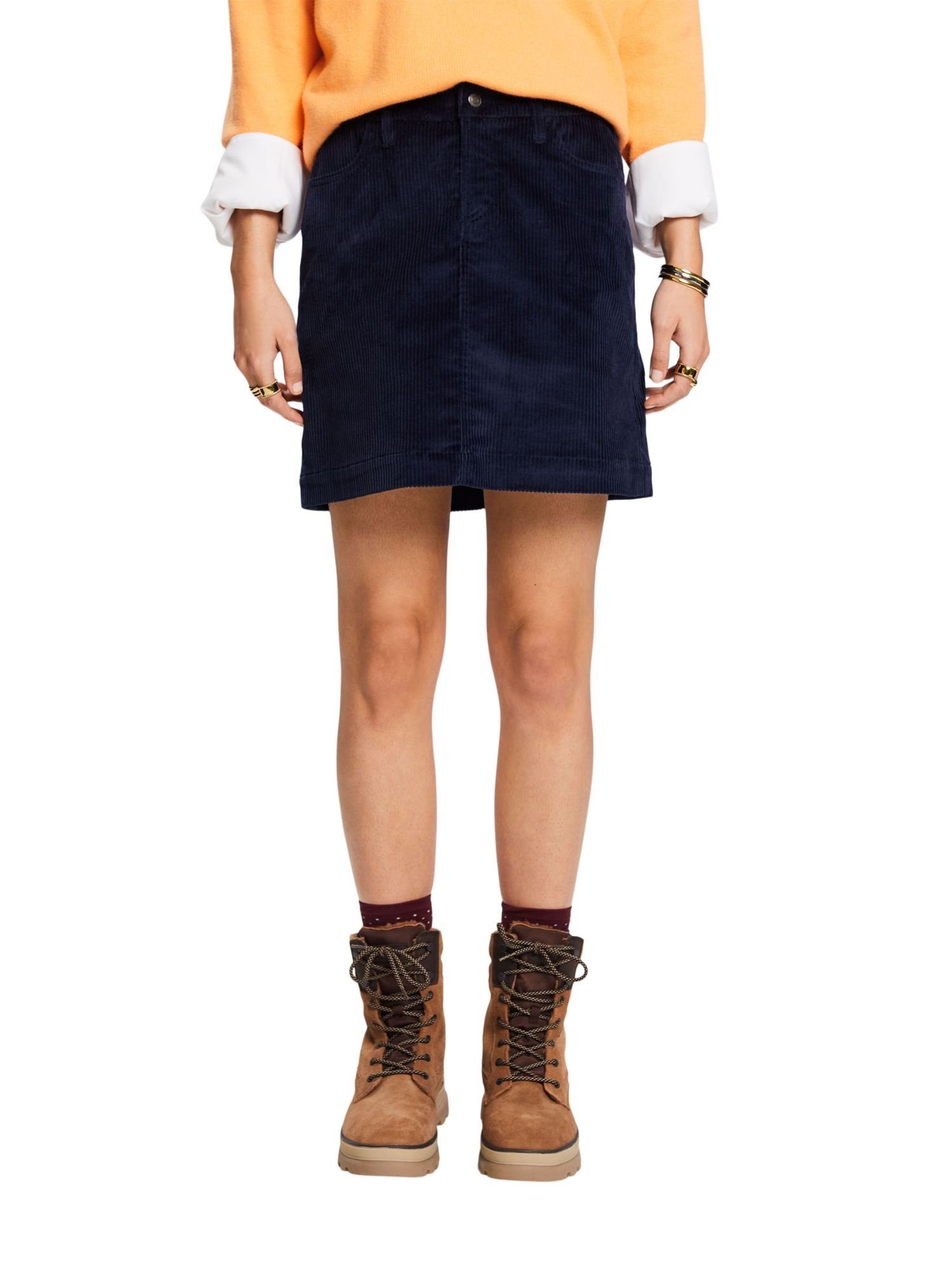 Esprit Minirock Minirock aus Cord