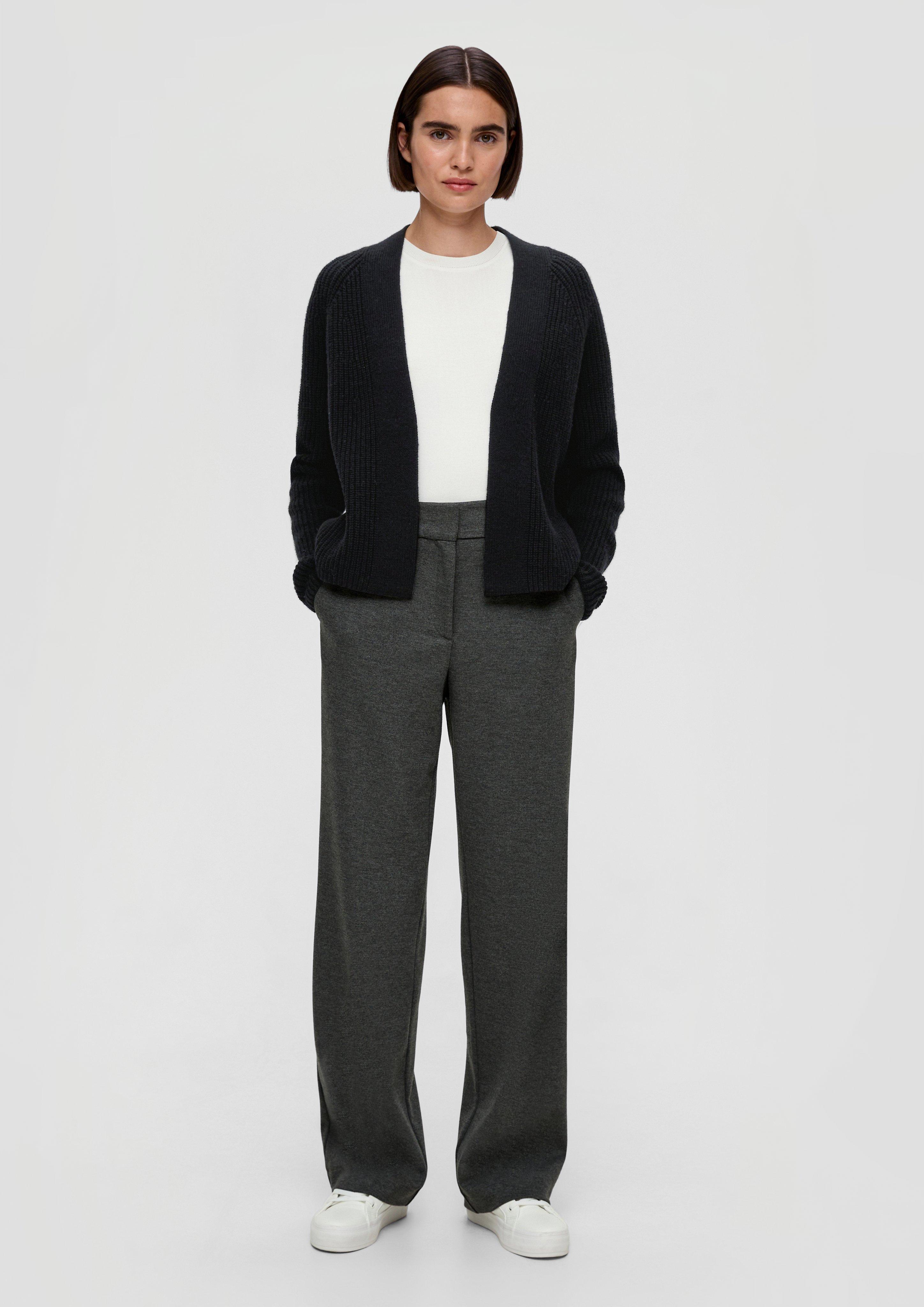 Kurzer Cardigan aus Wollmix  2136083-9999