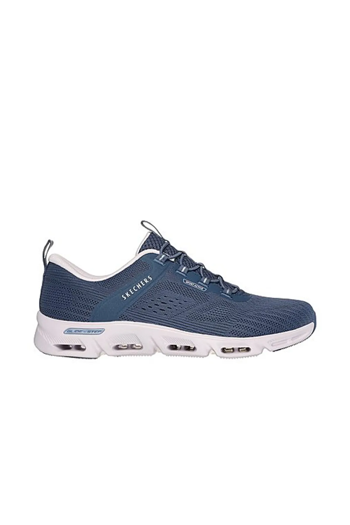 SKECHERS  Pantolette - Blau - Flacher Absatz