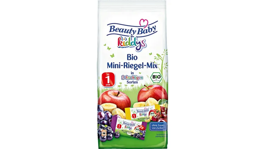 Beauty Baby Kiddys Bio Mini-Riegel-Mix 100 g