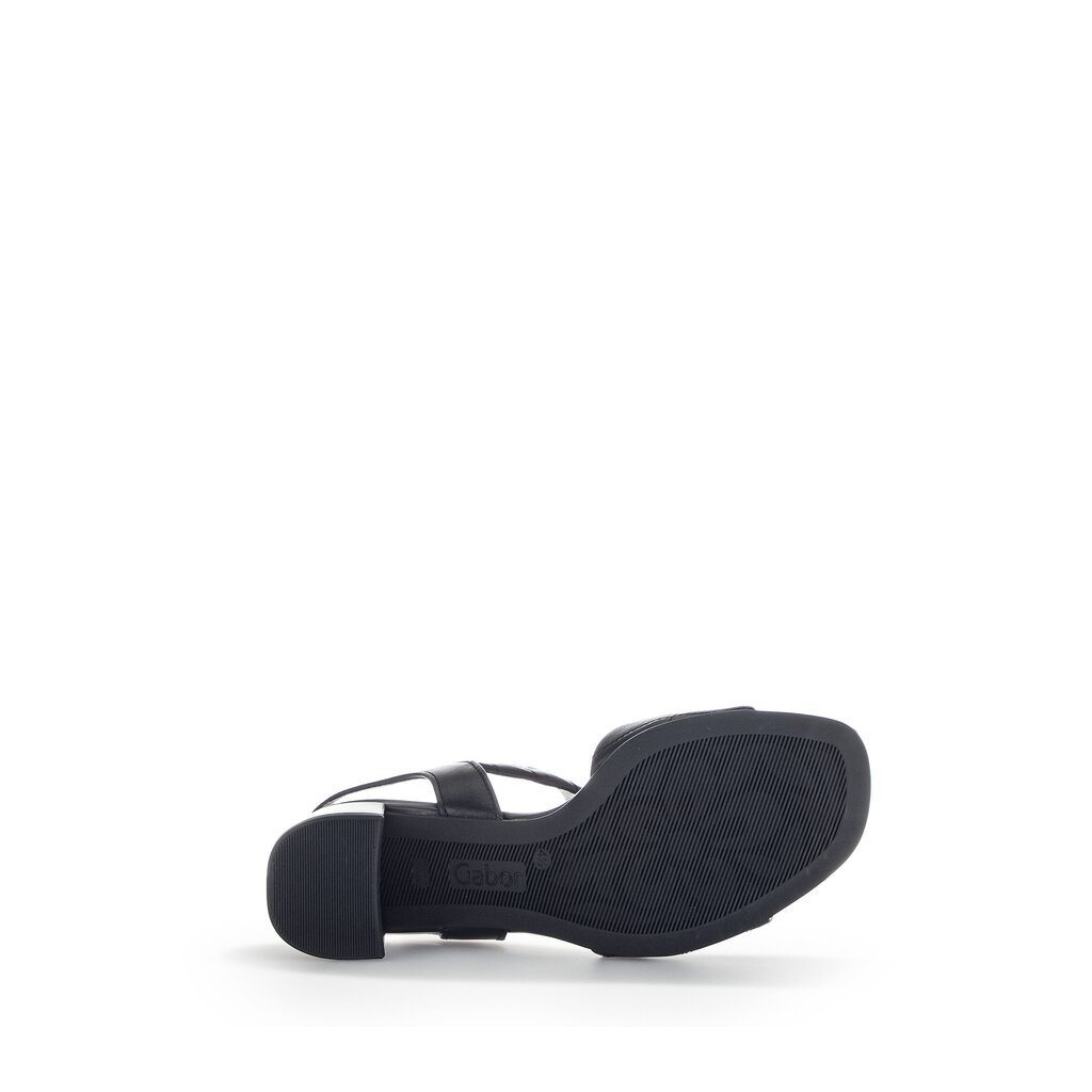 Gabor fashion Riemchensandale schwarz
