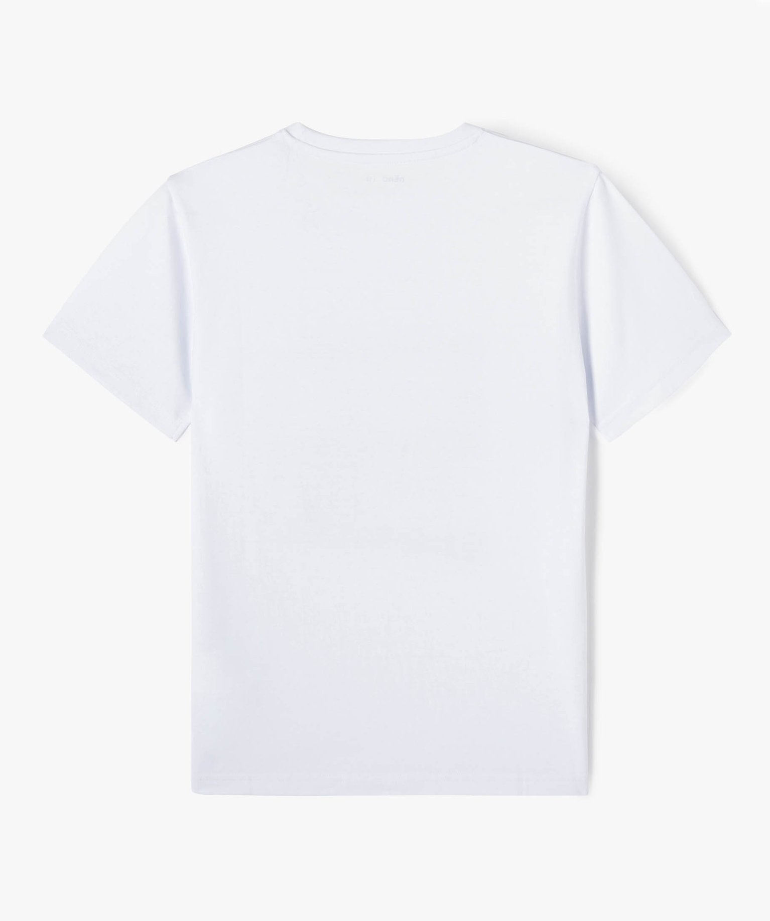 Tee-shirt à manches courtes imprimé Garçon blanc | GEMO