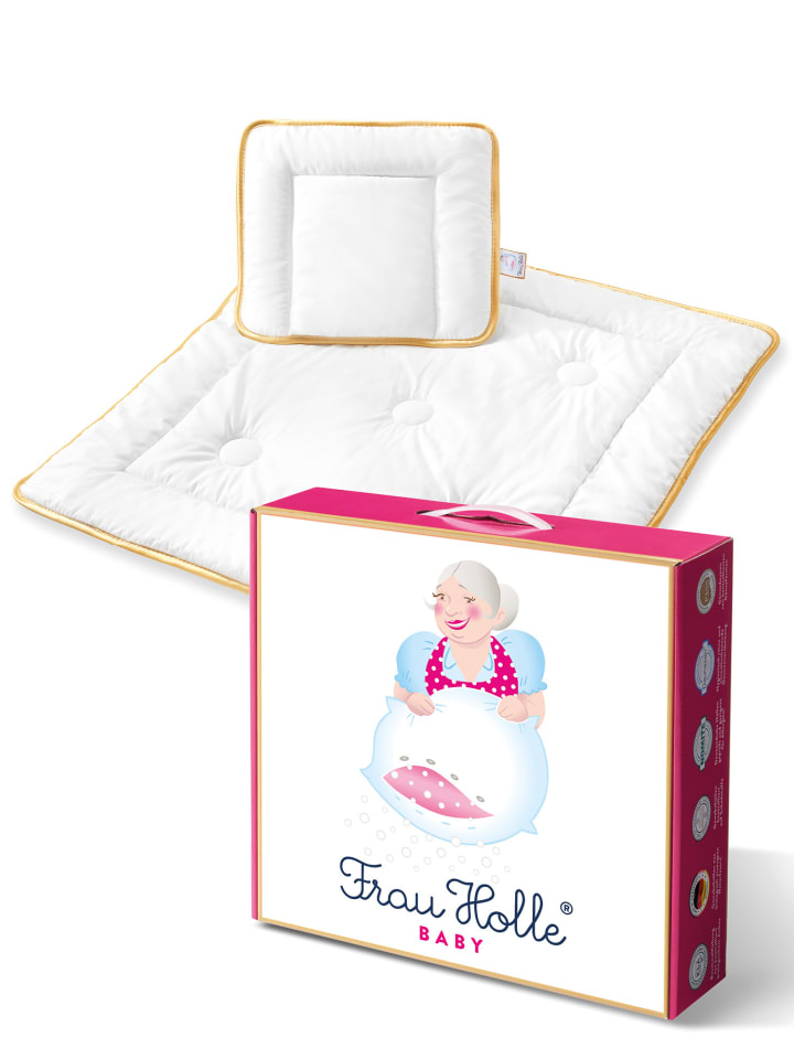 Frau Holle  BABY Bettdecke-Kissen-Set 