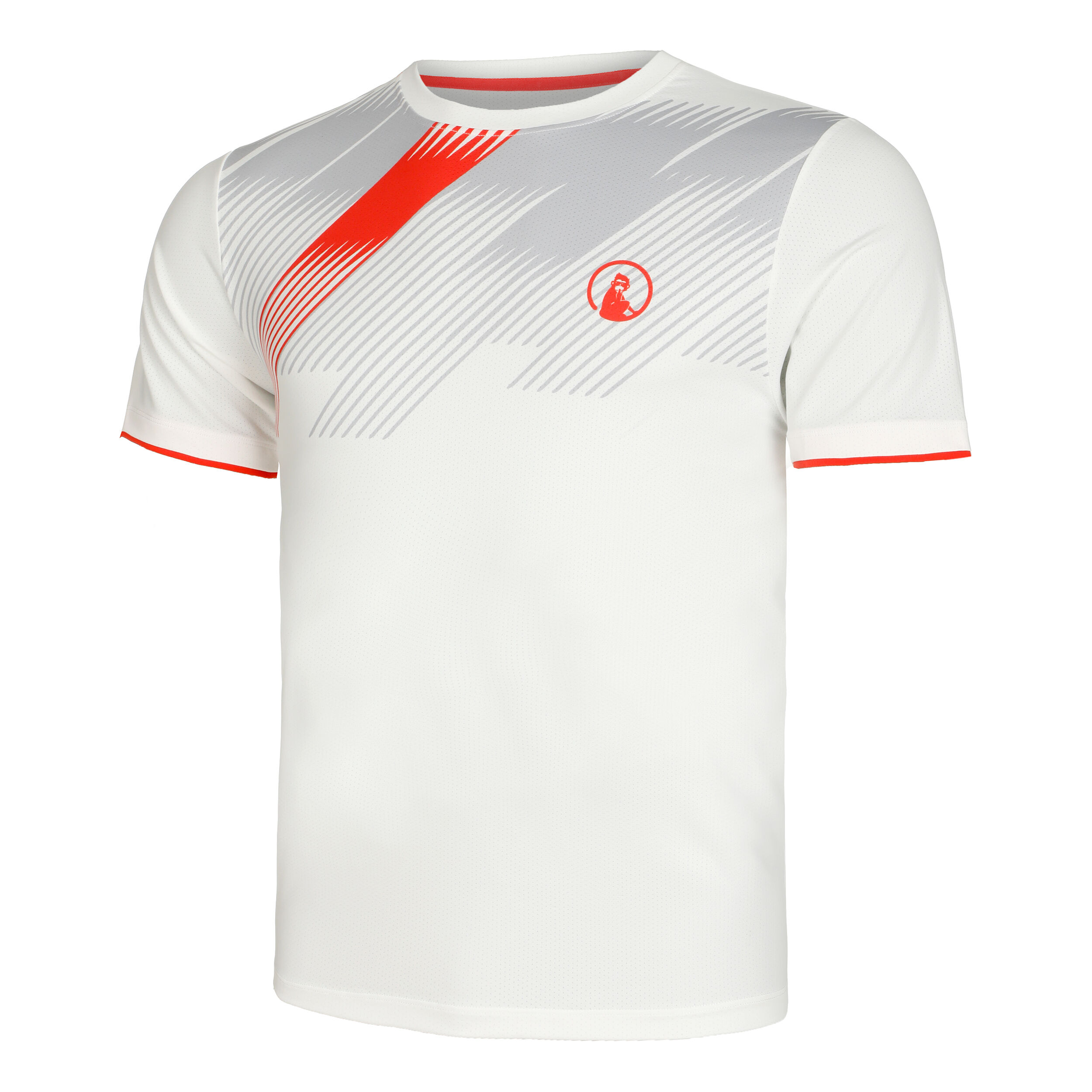 Receiver T-Shirt Herren - Weiß, Rot