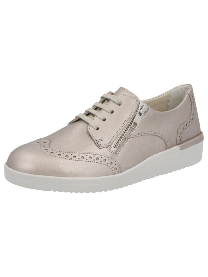 Solidus Damen- Schnürschuhe Kathy - Weite K in Beige günstig kaufen 44