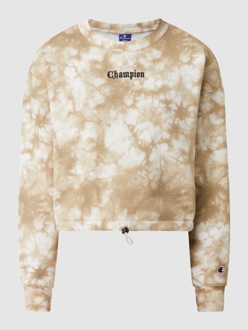 Custom Fit Sweatshirt im Batik-Look - Champion x P&C - Exklusiv bei uns in beige