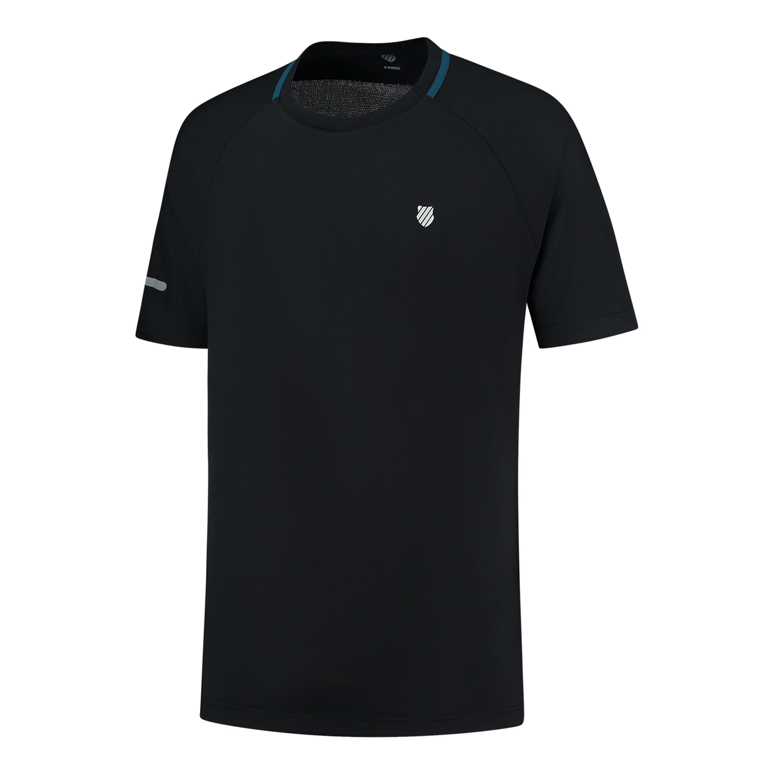 Hypercourt Double Crew 2 T-Shirt Herren - Schwarz
