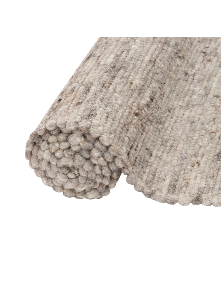Pergamon Natur Teppich Wolle Alaska Meliert in Braun günstig kaufen