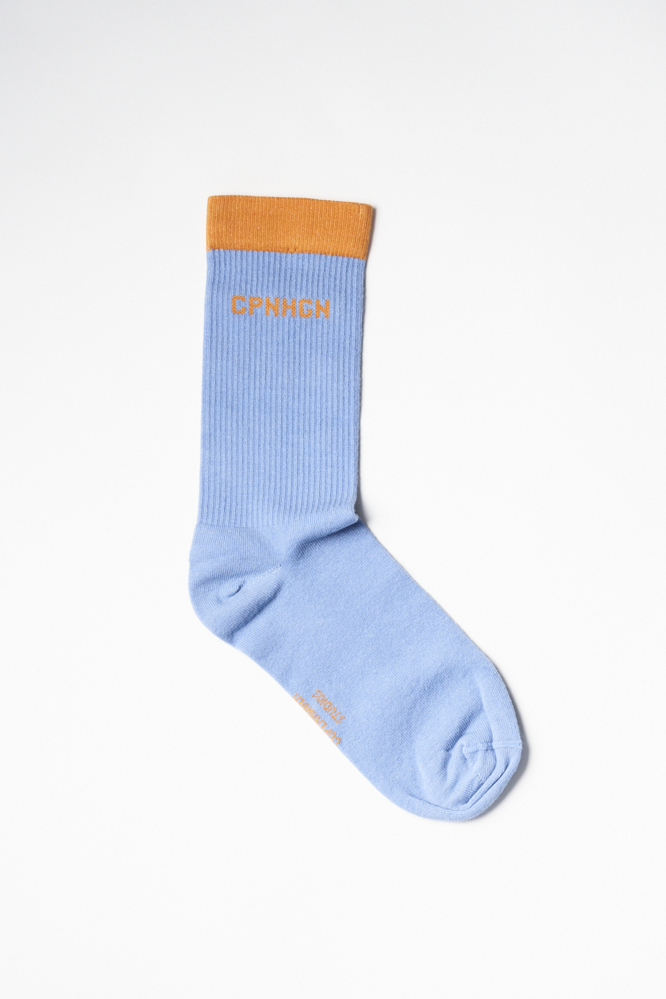 CPH SOCKS 2 cotton blend light blue/orange