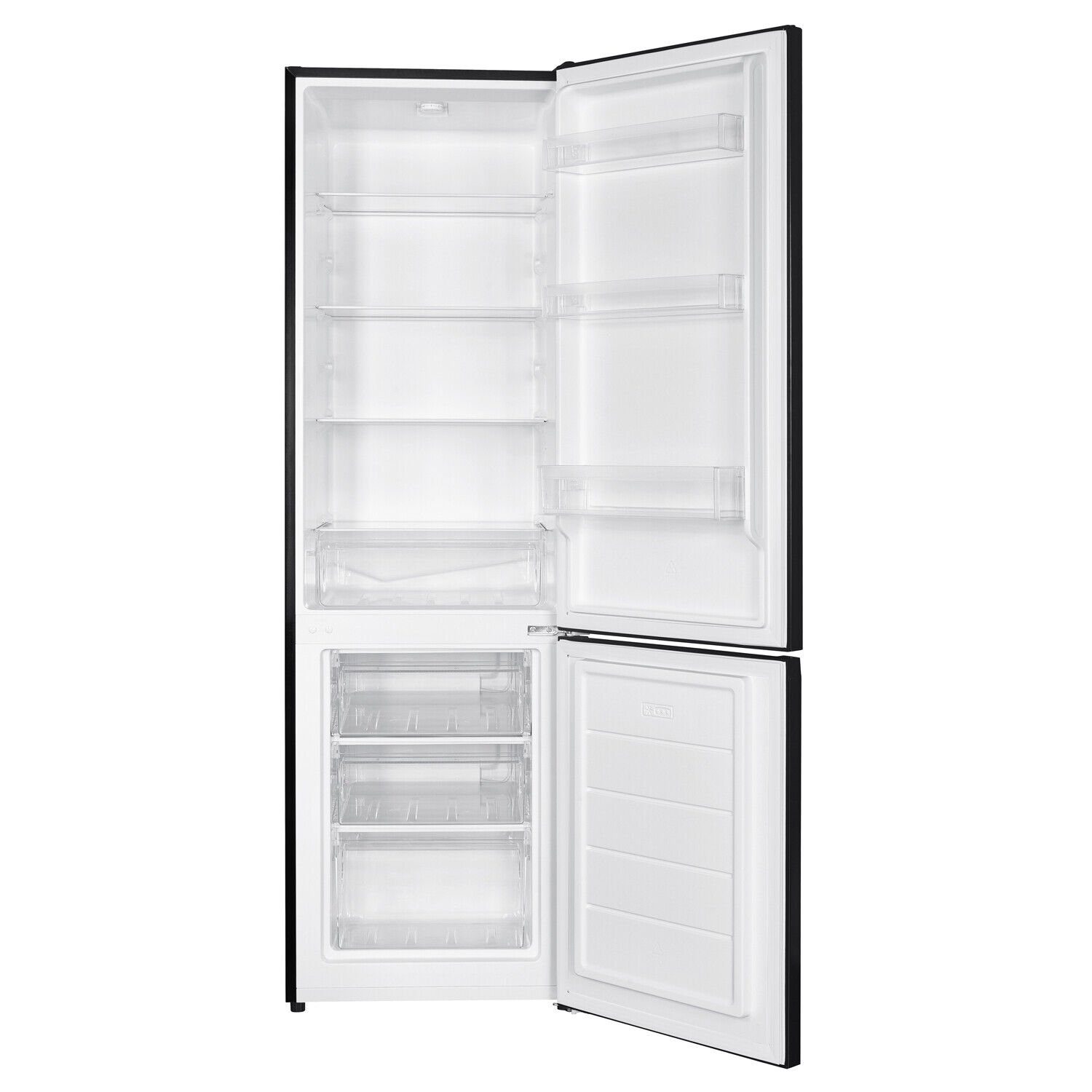 Geratek Kühl-/Gefrierkombination Valdez KG2310B, 178 cm hoch, 55 cm breit, 4**** Gefrierteil / Türanschlag wechselbar / 40dB(A) leise