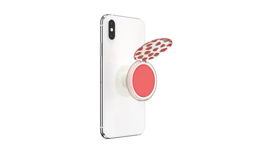 PopSockets PopGrip Lips Strawberry Feels