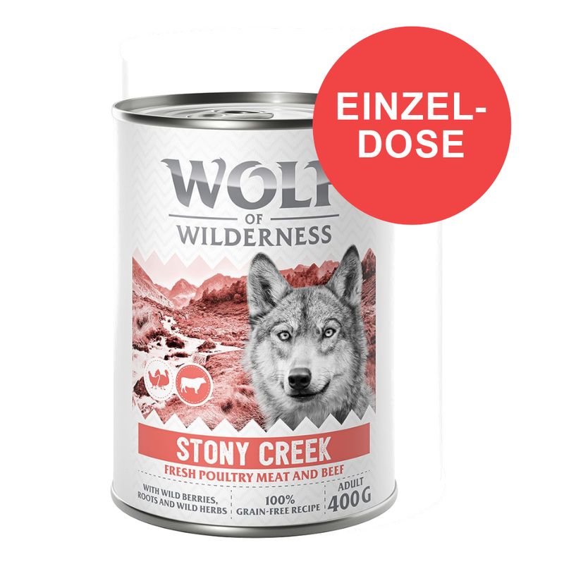 Wolf of Wilderness 'Expedition' Einzeldose 1 x 400 g