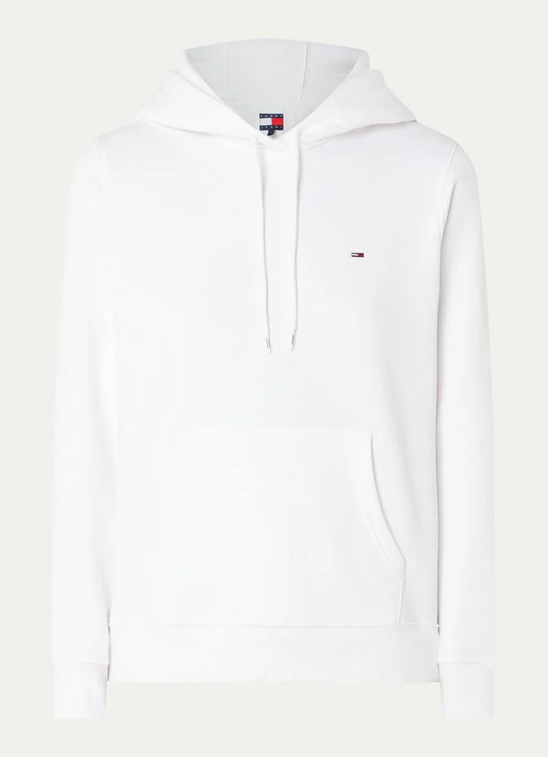 Mikina s kapucí Tommy Hilfiger s klokaní kapsou a logem