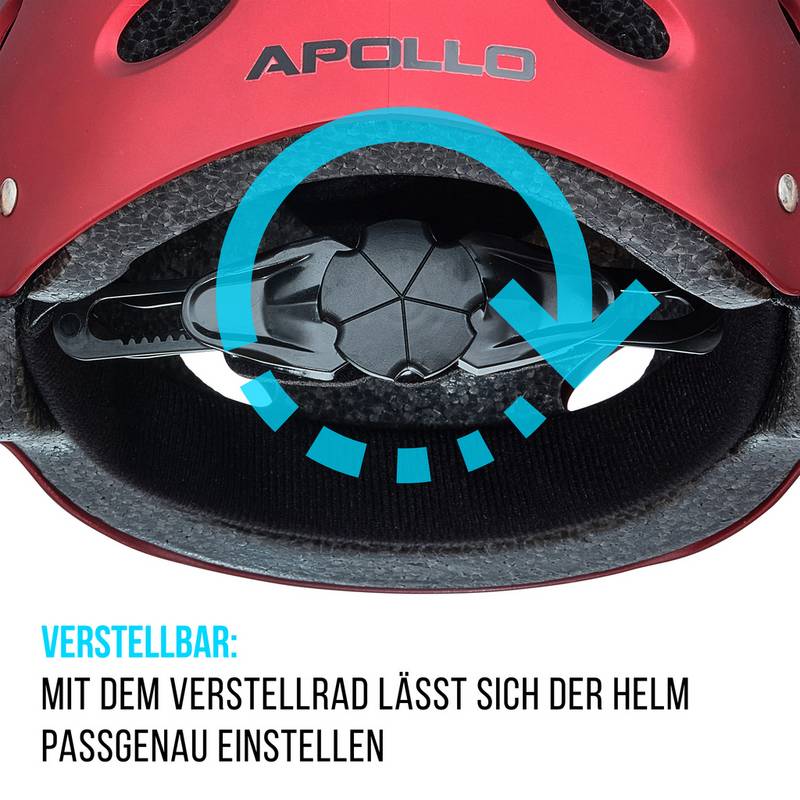 Apollo Skatehelm mit Design Helm