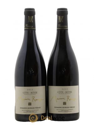 Côte-Rôtie Maison Rouge Georges Vernay  2013 - Lot de 2 Bouteilles