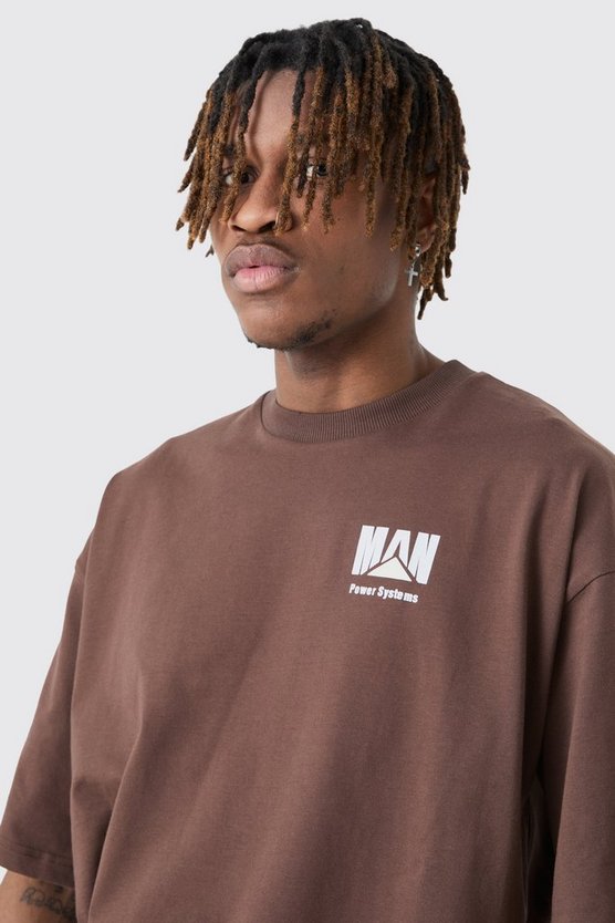 Tall Oversized Boxy Rally Graphic T-shirt