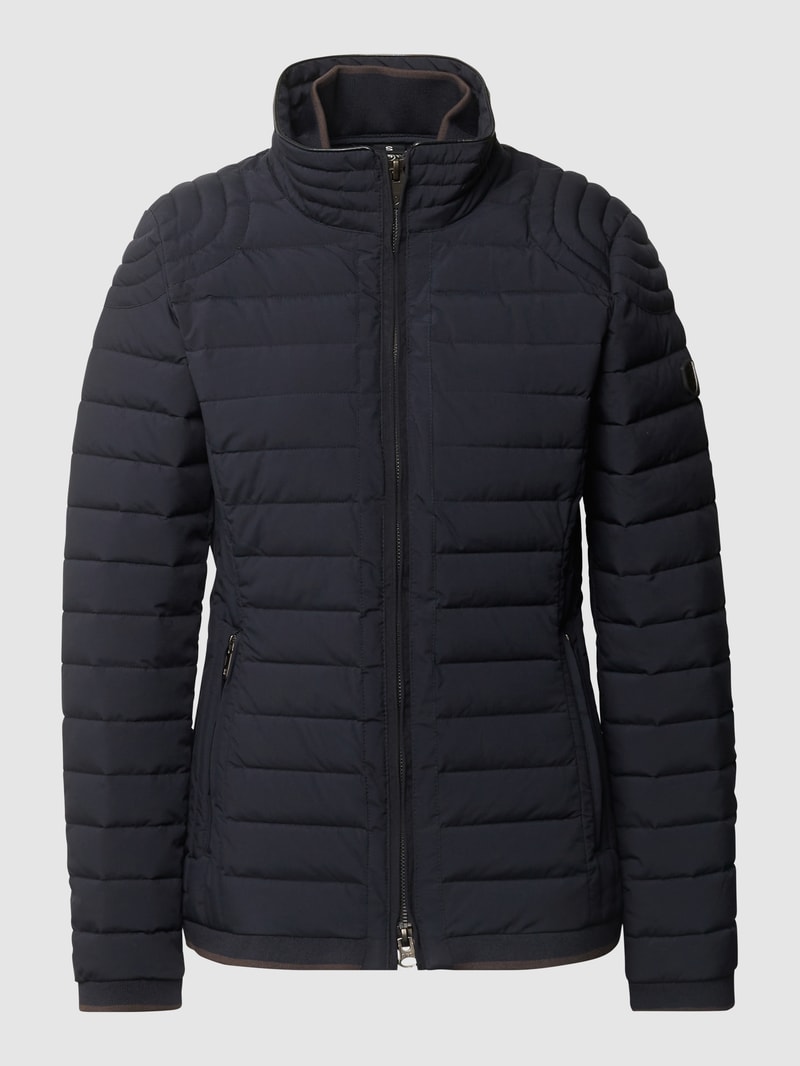 Helium Short 719 Funktionsjacke mit Stehkragen in marineblau