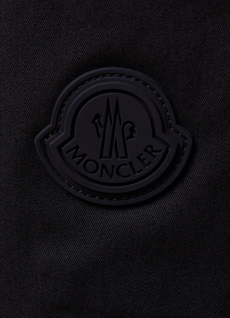 Pantaloni cargo Moncler cu logo și croială recto-court