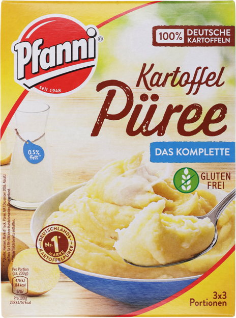 Pfanni Kartoffel Püree Komplett