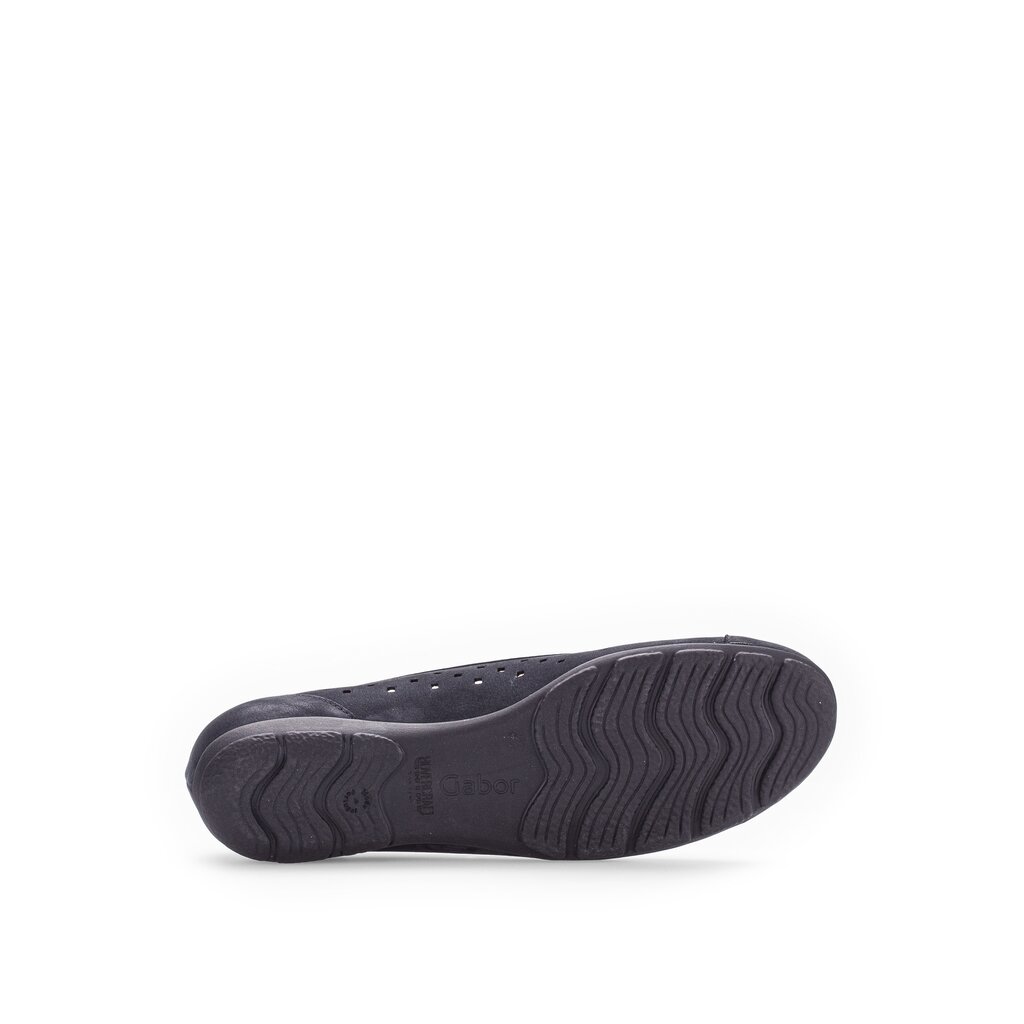 Gabor fashion Sportliche Ballerina blau