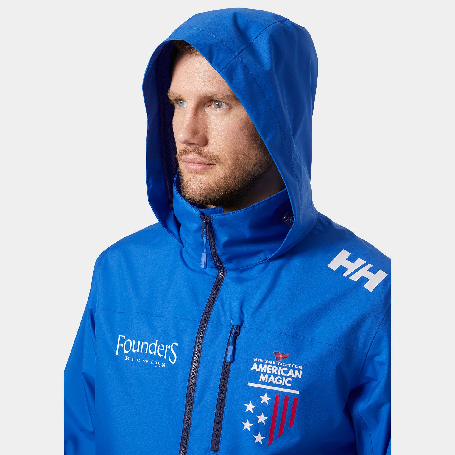 Men's American Magic Crew Hooded Sailing Jacket 2.0