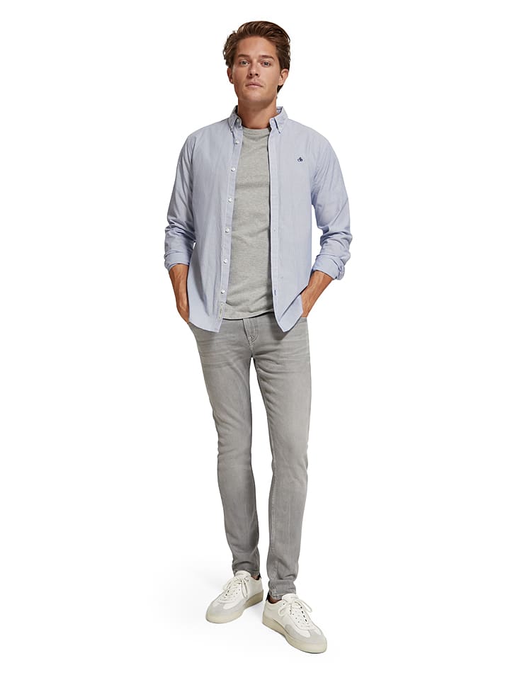 Scotch & Soda Jeans - Skinny fit - in Hellgrau günstig kaufen
