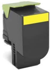 Lexmark 70C0H40 Original Tonerkartusche Gelb