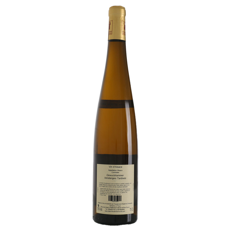 Robert Freudenreich Vendanges Tardives 2020