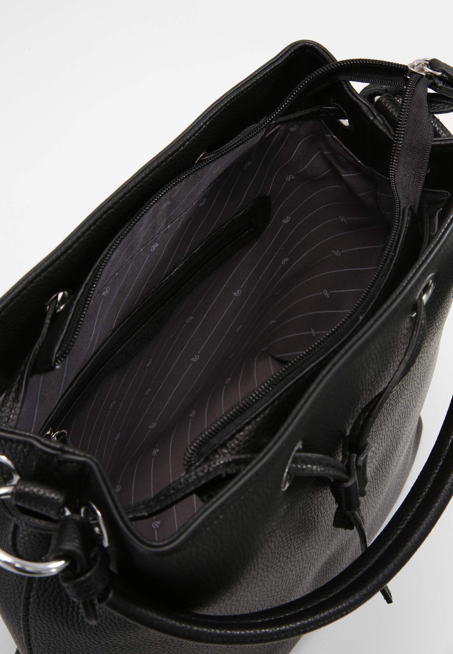 L. CREDI Handtaschen schwarz