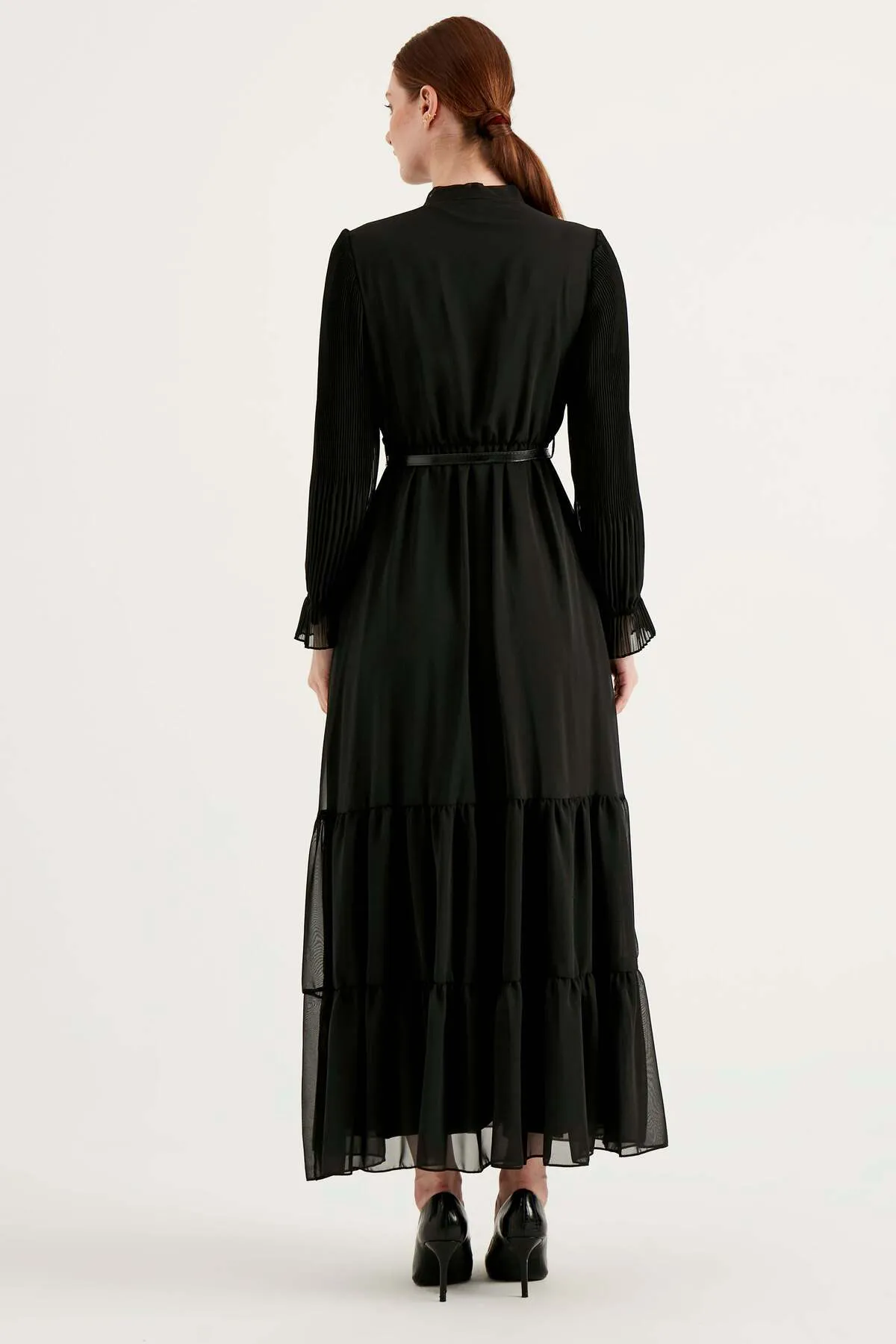 Herita  Kleid - Schwarz - A-Linie
