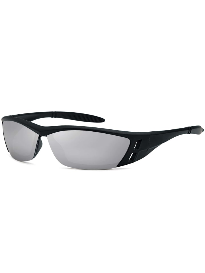 BEZLIT Sport Sonnenbrille in Silber Verspiegelt günstig kaufen onesize