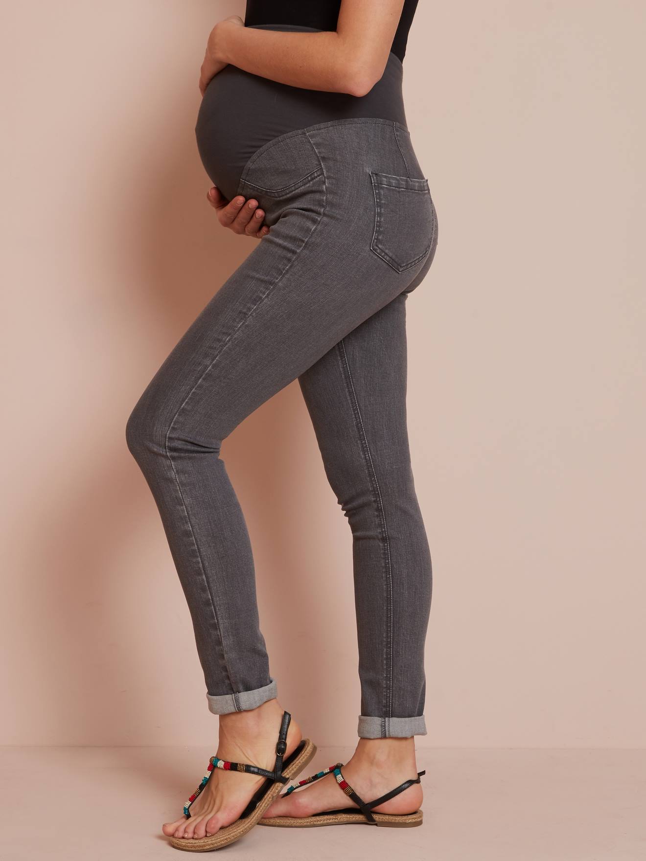Super skinny de grossesse denim brut