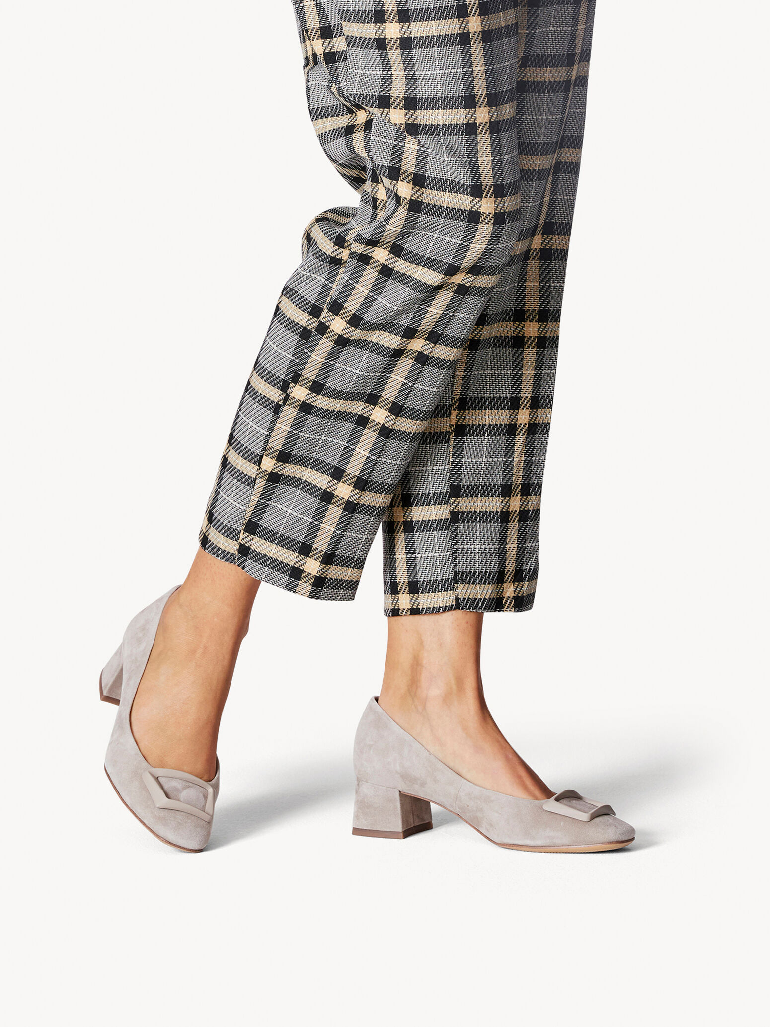 Escarpin en cuir - beige