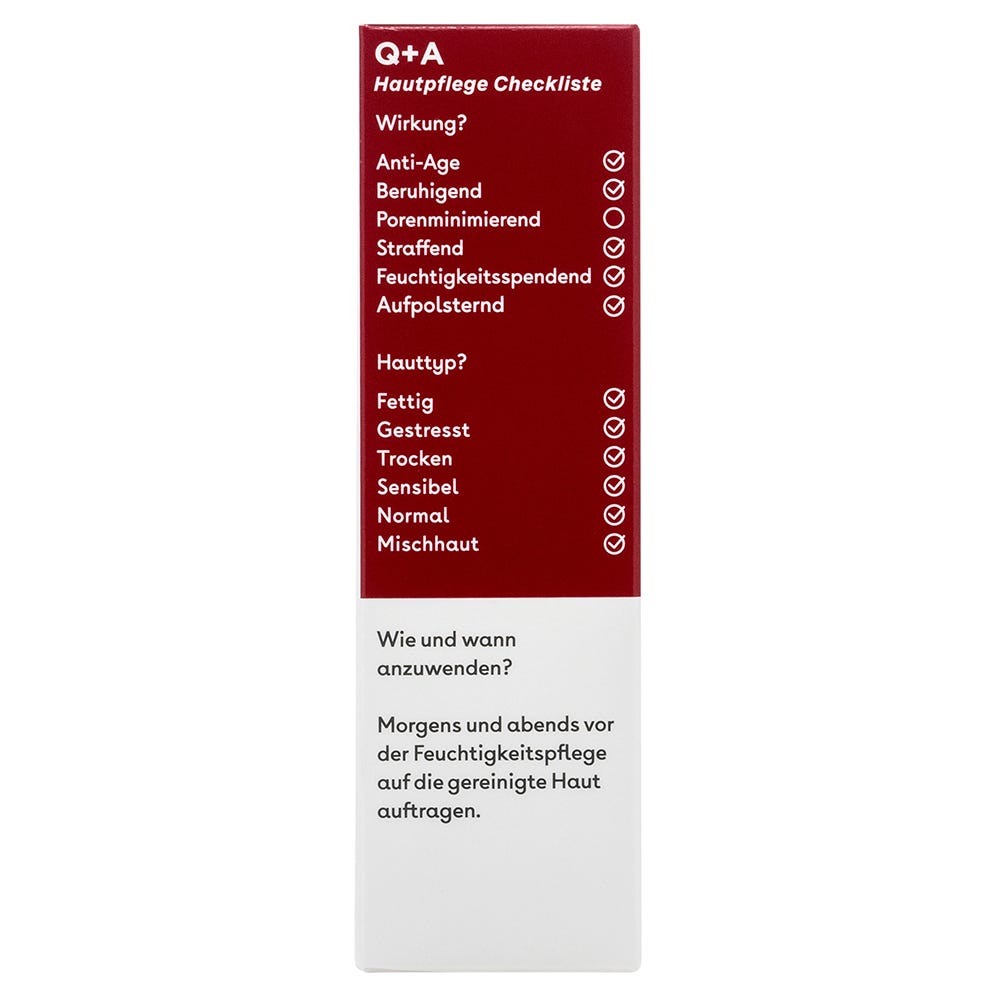 Q+A Hyaluronsäure Gesichtsserum 30 ml