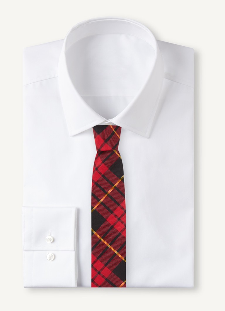 Ralph Lauren Wool tie with check pattern