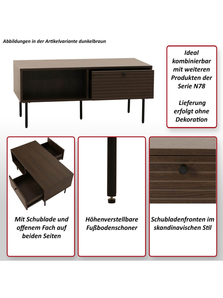 MCW Couchtisch N78, Natur günstig kaufen onesize