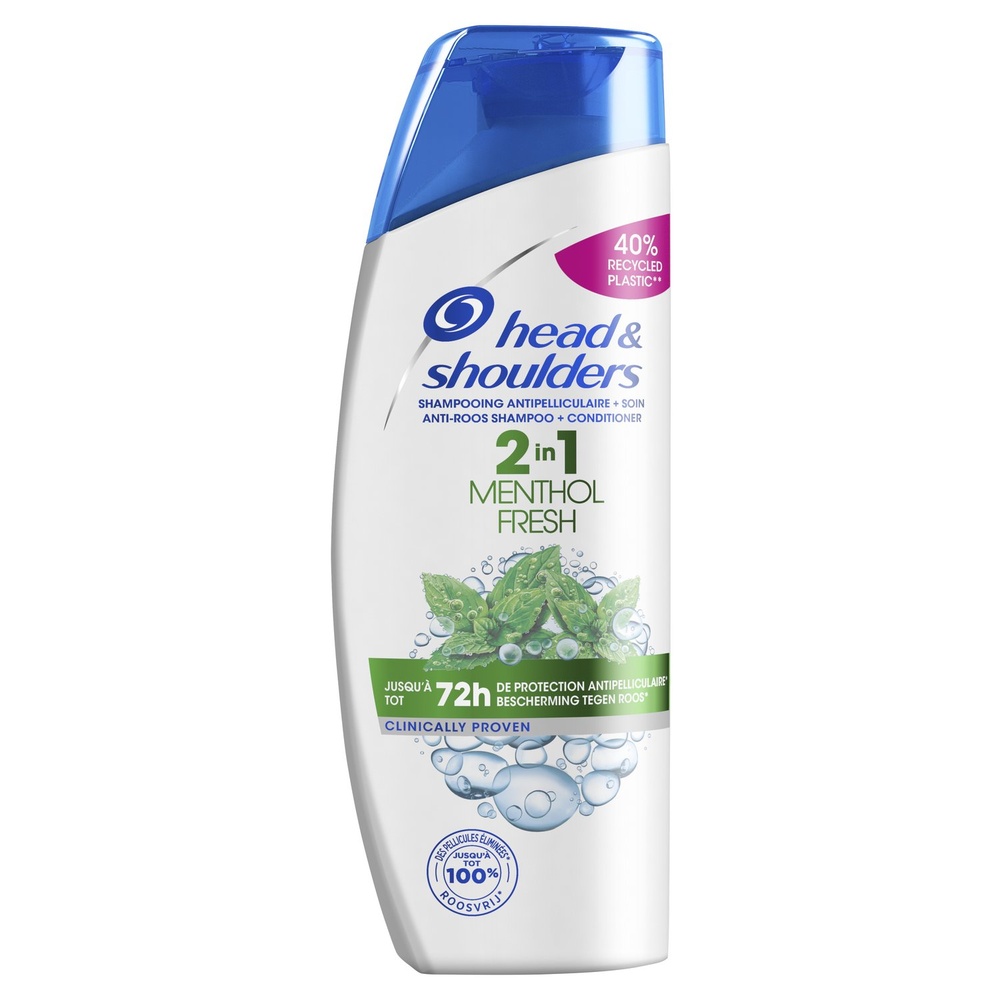 head & shoulders Head & Shoulders Menthol Fresh Shampoing 2en1, 3x270ml Shampoing