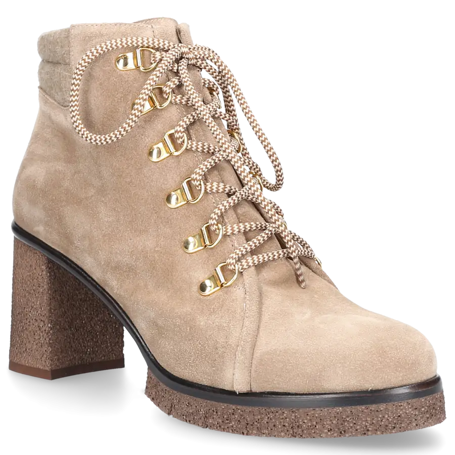 Truman's - Stiefeletten 8623 Veloursleder - grau