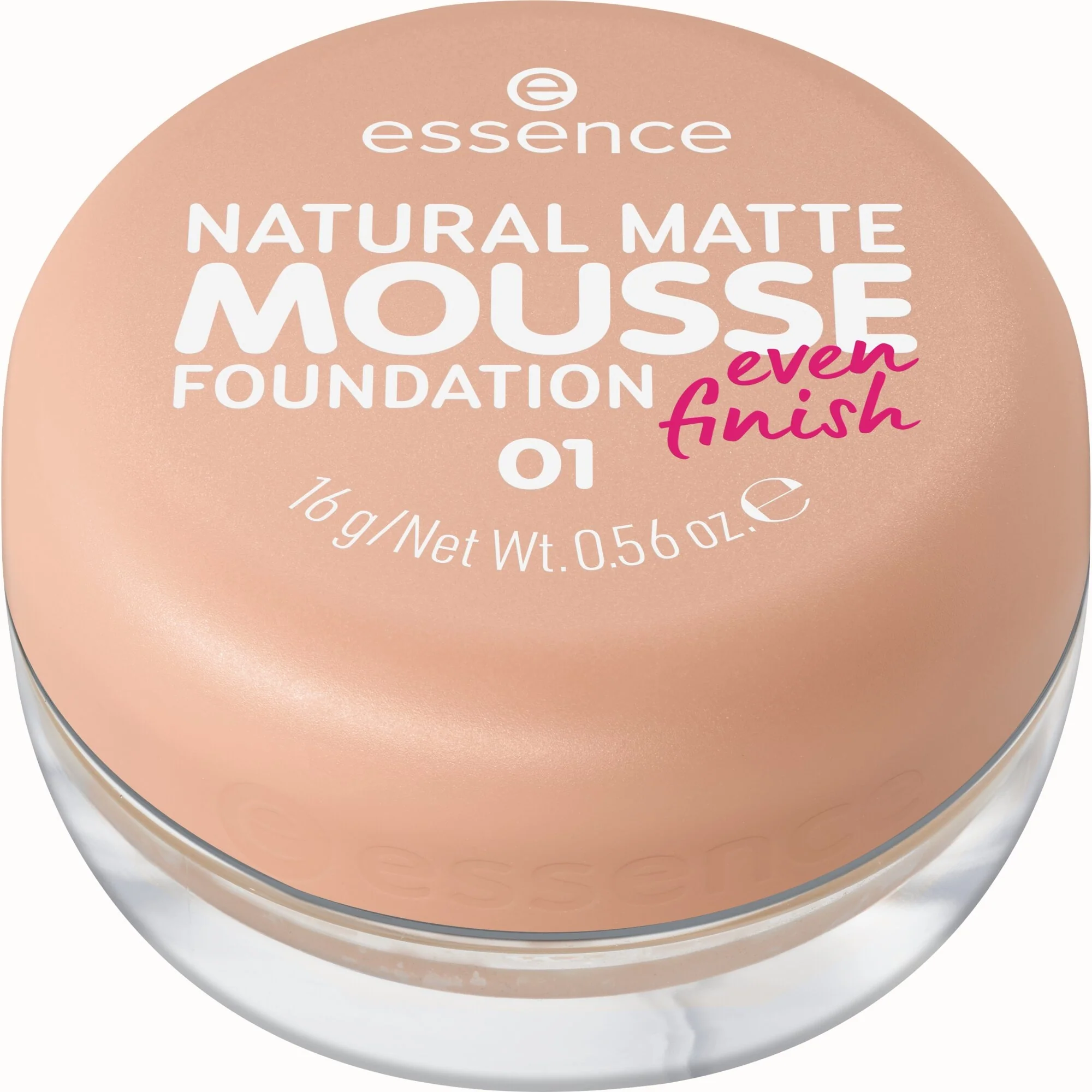 Base de maquillaje en crema Face NATURAL MATTE MOUSSE