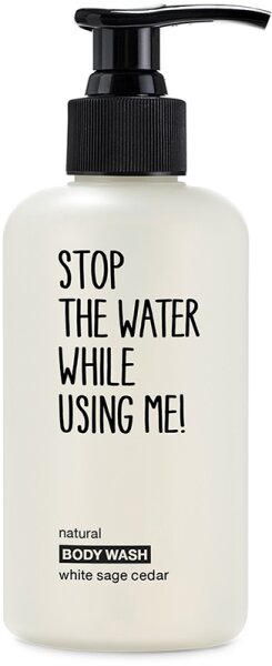 STOP THE WATER WHILE USING ME! White Sage Cedar Shower Gel Duschgel