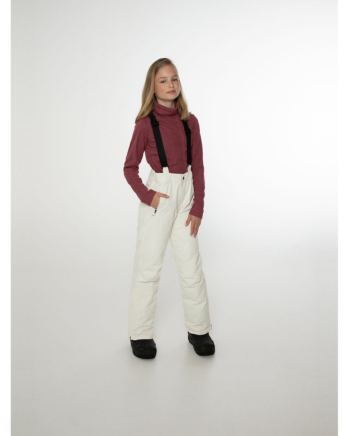 SUNNY JR  - 10K Wasserdicht und atmungsaktiv PFC-Frei   Ski- und Snowboardhose Skihosen für Mädchen
