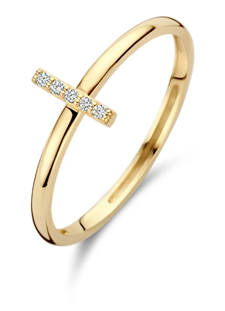 Blush  Ring van 14 karaat geelgoud 1252YZI