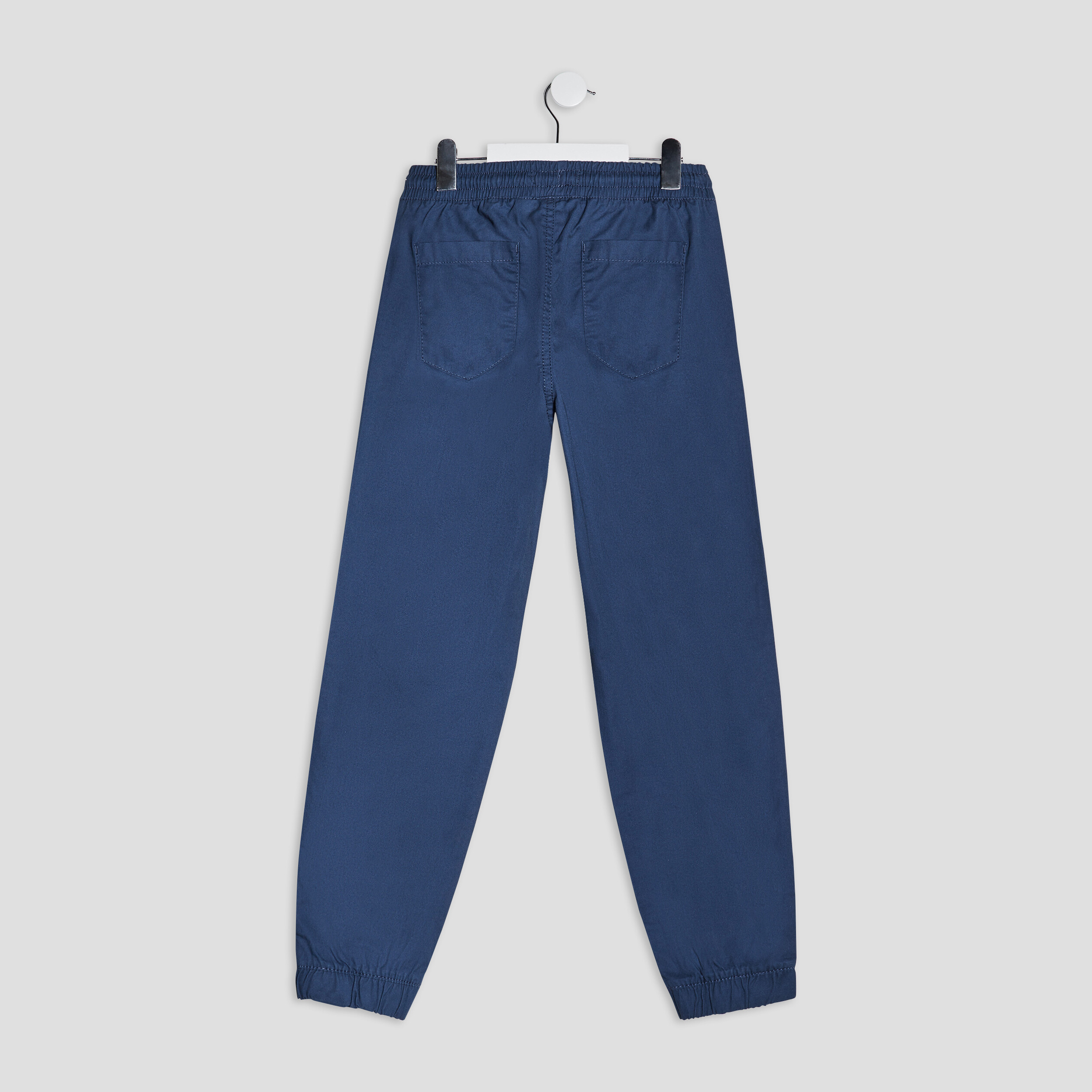 Pantalon jogger regular bleu foncé garçon | La Halle